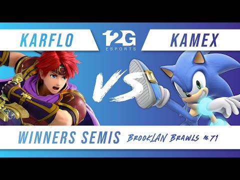 BrookLAN Brawls 71 - Karflo (Roy) vs. Kamex (Sonic) - Winners Semis