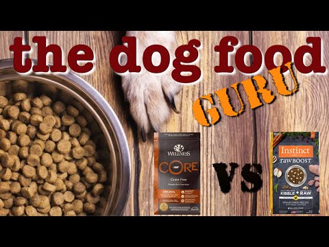 Food Mash-up Instinct raw Boost vs Wellness Core