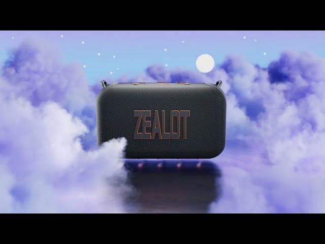 مكبر صوت محمول Zealot-S85 بقوة 50 واط مع تقنية البلوتوث وغشاء مزدوج مقاوم للماء بمعيار IPX6، مكبر صوت HIFI خارجي مزود بحزام.