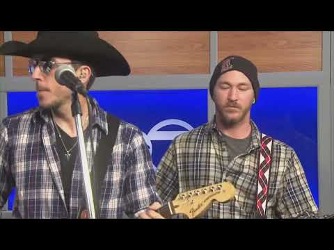 Opie drums playing The Tyler Healy Bands song "Your favorite song" on Morning fox News.