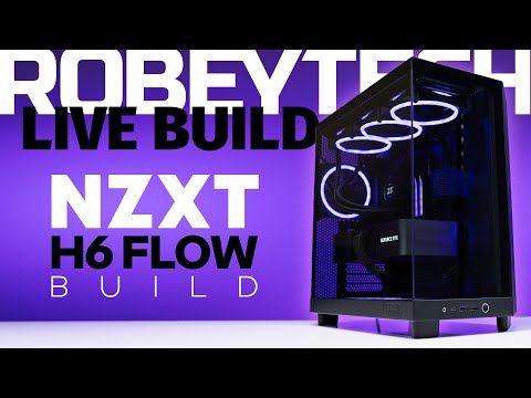 They Nailed it!  The NZXT H6 Flow Build