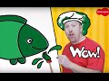 Steve And Animals For Children Are Funny Cat Fish Dog Frog In Story Time Story For Children