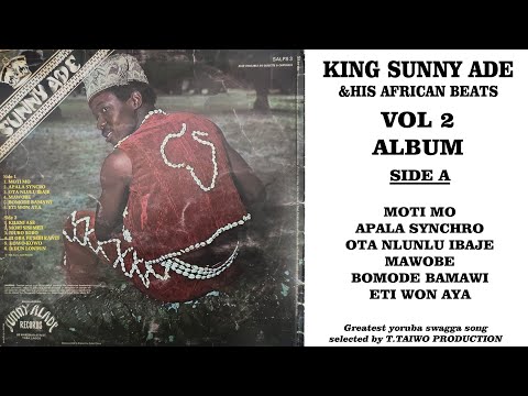 KING SUNNY ADE- MOTI MO (VOL 2 ALBUM)