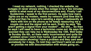 Suddenlink 4 day outage service