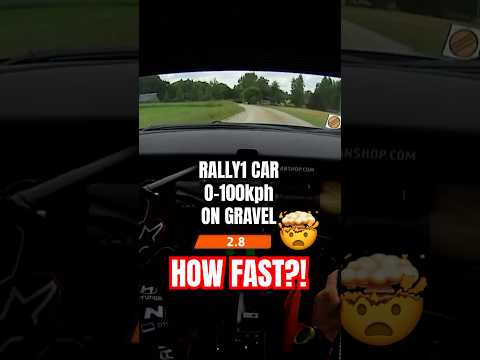 Thumbnail for How Fast Can a Rally Car Do 0–100kph on Gravel? 🤔 #WRC by rally