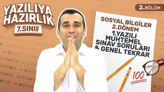 7. Sınıf Sosyal 2. Dönem 1. Yazılıya Hazırlık (Sınav Soruları ile 4. – 5. Ünite Full Tekrar - 2022)