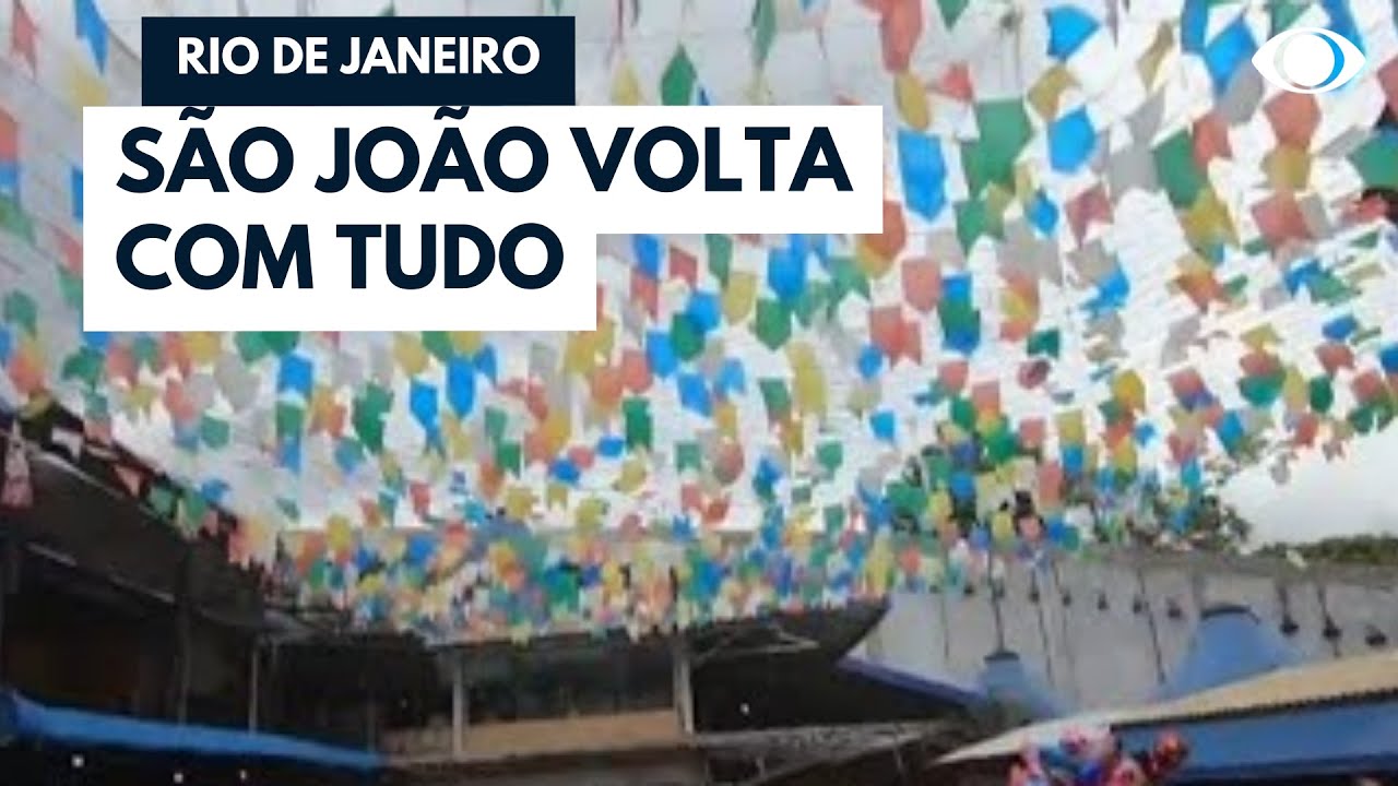 Festa de São João anima no Rio de Janeiro
