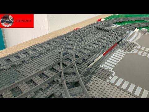 TrixBrix Weiche und zweite Kehrschleife, Dietmar´s Brick-World (259)