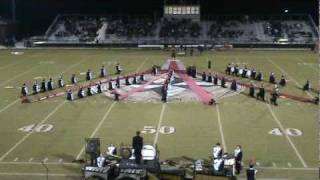 preview picture of video 'Gilbert High School Marching Indians last show'