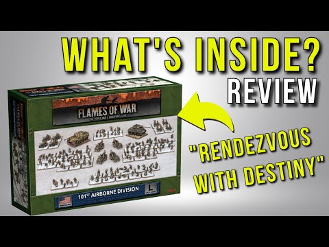 Flames of War 101st Airborne Boxset Review | Battlefront Miniatures | Battle of the Bulge Release