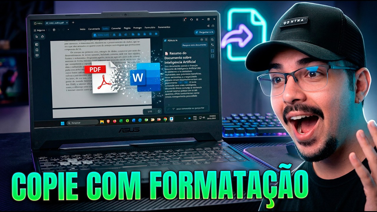 Como copiar texto formatado de um PDF | 2026 atualizado