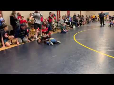 Parent Interferes with Finals Wrestling Match!