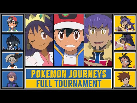 POKÉMON JOURNEYS TOURNAMENT | All BATTLES!
