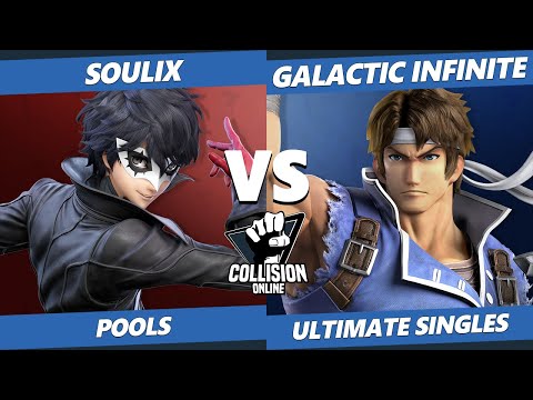 Collision Online Ultimate Pools - Soulix (Joker) Vs. Galactic Infinite (Richter, Simon) SSBU Singles