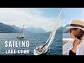 Sailing LAKE COMO ITALY With Captain Carlo And Bowie