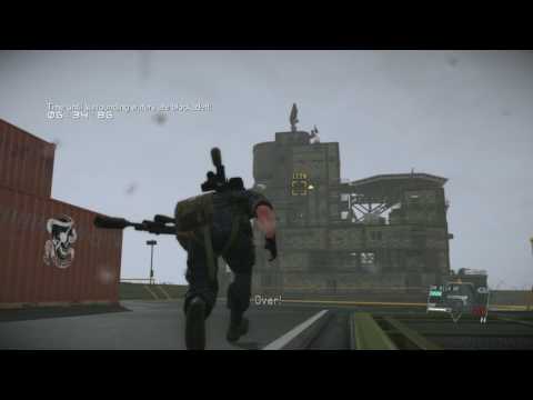 MGSV PHANTOM PAIN - FOB INFILTRATION COMMAND PLATFORM DAYTIME