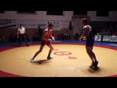 23.10.2021 RWG vs ASV Schaafheim - 86kg Gr-Röm: Kevin Müller vs Julian Höreth
