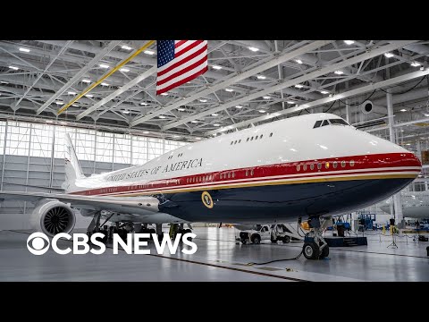 Watch Live: Trump unveils new Air Force One, a $400 million jet gifted by Qatar