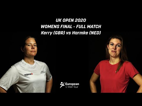 Euro1Wall UK Open 2020 | Kerry vs Harmke - Women's Final
