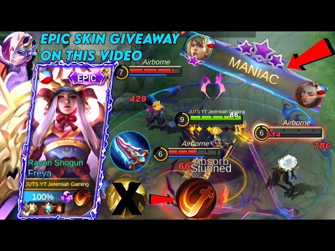 NEW EMBLEM & BUILD | TOP GLOBAL FREYA | FREYA BEST BUILD 2021 | FREYA GAMEPLAY | MUST WATCH MLBB✓