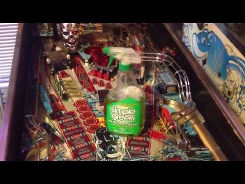 How to clean the playfield of a pinball machine on a budget