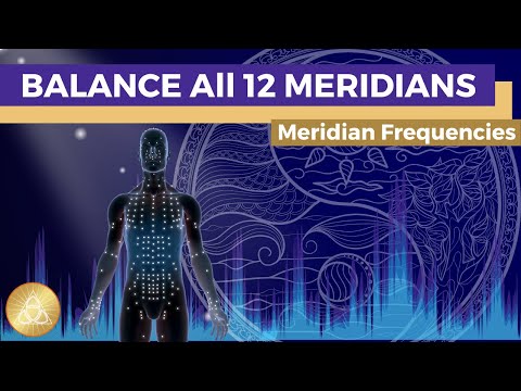 12 Meridians Frequency Treatment || Unblock & Balance Qi-Flow Throughout Meridian System