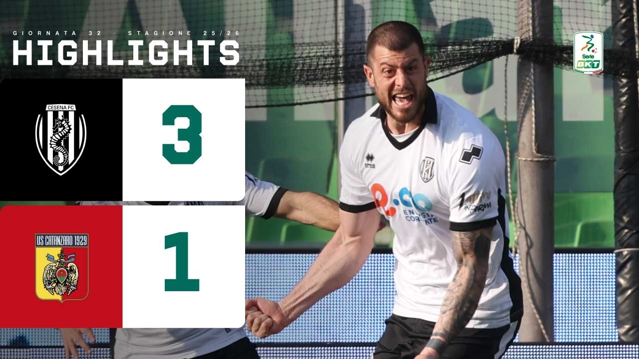 Cesena vs Catanzaro Highlights