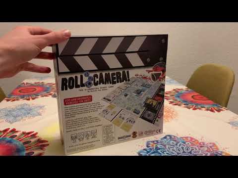 Roll Camera: the Filmmaking Board Game // Color Proof Unboxing