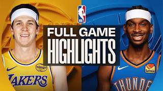 Shai Gilgeous-Alexander - Oklahoma City Thunder - Luka Doncic - Los Angeles Lakers