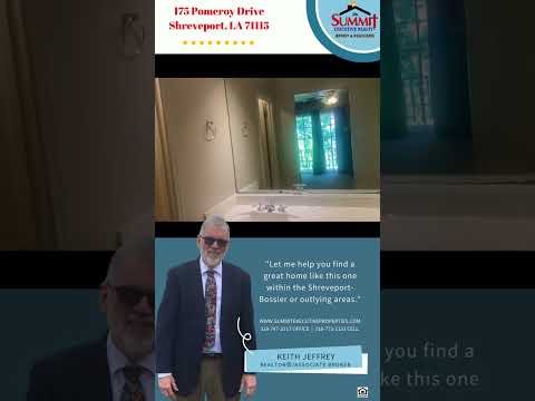 Updated Townhome for lease | 175 Pomeroy Dr Shreveport, LA 71115 | 3 Br 2.5 Ba property video