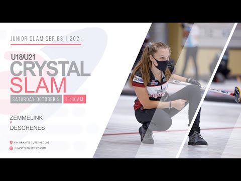 U18 / U21 Crystal Slam Day 2 - Junior Slam Series - Zemmelink v Deschenes