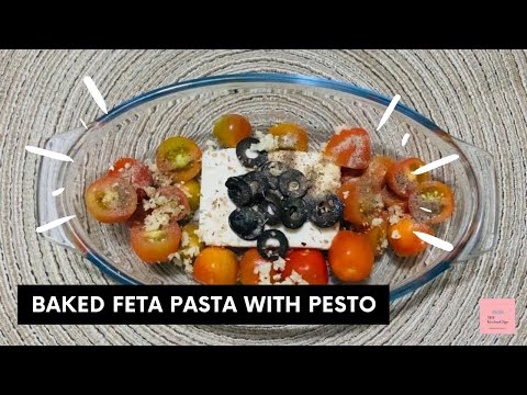 MAKING VIRAL TIKTOK PASTA RECIPE Baked Feta Pasta with Pesto