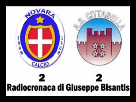Giuseppe Bisantis in Novara-Cittadella 2-2 (29/1/2011) Radiocronaca da Radio 1 RAI