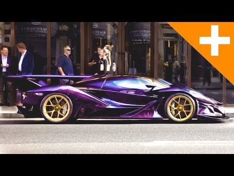 INSANE HYPERCAR, Apollo IE: Driving In Central London With Crazy Loud Exhaust - Carfection +