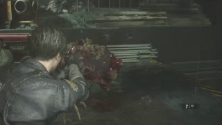 バイオバザードRE2北米版のんびり