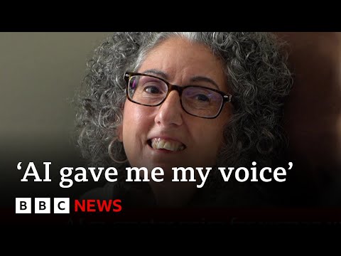 運動神經元疾病讓我失去了聲音，但人工智能讓我重獲了聲音 | BBC News (‘Motor neurone disease left me without a voice but AI gave it back’ |  BBC News)