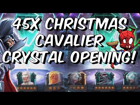 45x 6 Star Cavalier Crystal Opening - Cavalier Nexus & 2020 Crystals! - Marvel Contest of Champions