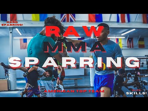 ELITE MMA SPARRING | PRO LEVEL MMA TRAINING #boxing #muaythai #mma #sparring #kickboxing #training