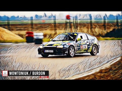 Wowtoniuk / Burdon - Honda CRX - 31 Rajd Niepodległości 2022