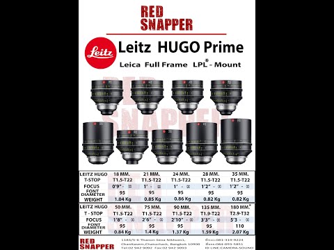 Leitz HUGO Prime [ALEXA MINI LF 4.5K OG] By REDSNAPPER