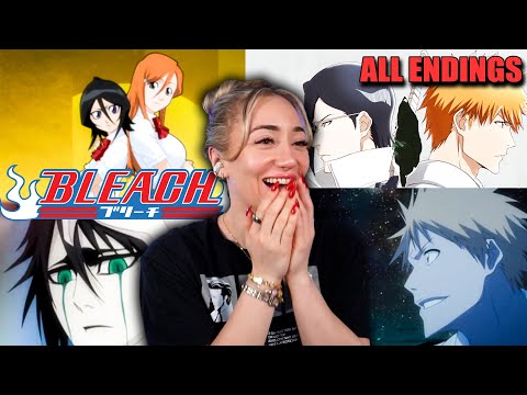 PEAKKK!! 🔥 Reacting to ALL BLEACH ENDINGS 