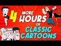 CLASSIC CARTOONS 4 MORE HOURS AD FREE Classic Tv Cartoon Vintage Animation Old Drawing
