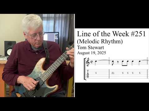 Line of the Week #251 - Motif Development Using Melodic Rhythms 