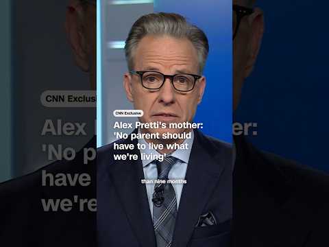 Alex Pretti's mother: 'No parent should have to live what we're living'