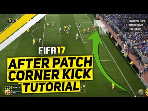 FIFA 17 AFTER PATCH UNSAVEABLE CORNER KICK TUTORIAL - FUTCHAMPIONS SECRET WEAPON TO GLITCH THE GK