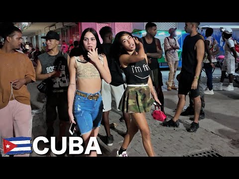 Havana Cuba Nightlife and chill 🇨🇺 4K🔥