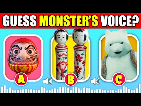 Guess the MONSTER'S VOICE! (GODS WILL - Canon Mode + other Scary Roblox Obby Monsters)