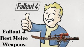 Fallout 4 PS4 Best Melee Weapons and Weapon Mods