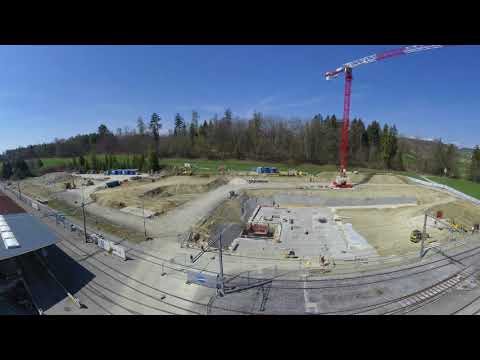 Chantier EFSA Romont, timelapse
