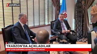 TRABZON'DA AÇIKLADILAR | Sarp Sınır Kapısında Kuyruk Tarih Olacak!